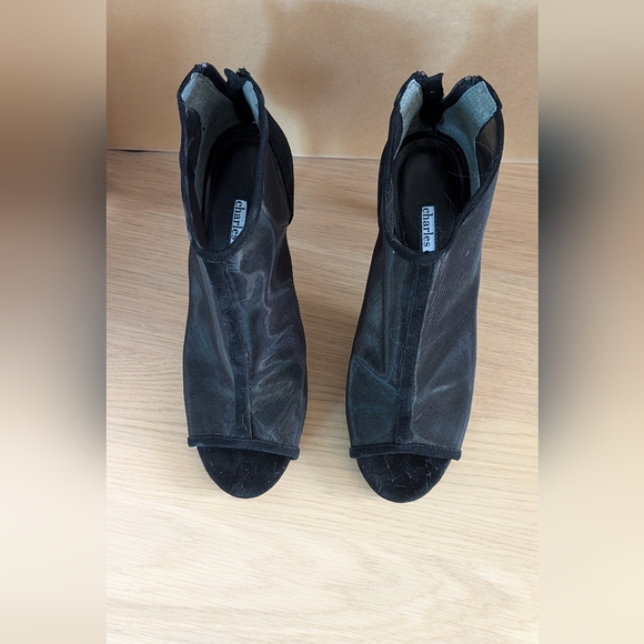 New Charles David Mesh Open Toe Stilettos - Picture 3 of 3